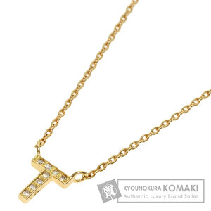 STAR JEWELRY Star Jewelry initial T колье K18 желтое золото женский б/у 
