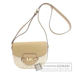 Michael Kors マイケルコース MKシグネチャー ショルダーバッグ レザー レディース 中古