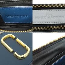 MARC JACOBS マーク・ジェイコブス スナップショット ダブルJ ショルダーバッグ PVC レディース 中古_画像7