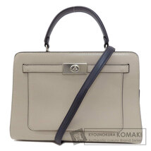 COACH コーチ C8210 2WAY トートバッグ レザー レディース 中古_画像1