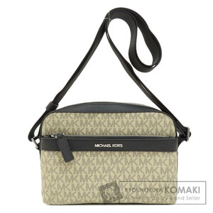 Michael Kors マイケルコース MKシグネチャー ショルダーバッグ レザー レディース 中古