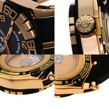 ROGER DUBUIS ロジェ・デュブイ SED46-14-51-00/08A10/B1 ニューイージーダイバー 腕時計 K18ピンクゴールド ラバー メンズ 中古_画像7