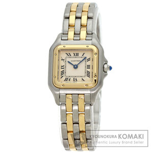 CARTIER Cartier W25029B6 bread tail SM belt out Rena i wristwatch stainless steel SSxK18YG lady's used 