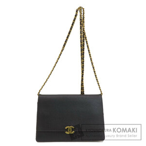 CHANEL シャネル チェーンウォレット ココマーク ゴールド金具 長財布（小銭入れあり） キャビアスキン レディース 中古