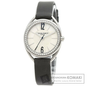 Chaumet Chaumet W23211-01A Lien бриллиант оправа наручные часы нержавеющая сталь кожа женский б/у 