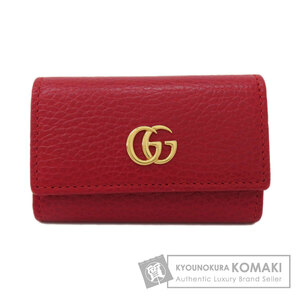 GUCCI Gucci 456118 GGma-monto чехол для ключей кожа женский б/у 