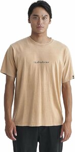 QUIKSILVER クイックシルバー メンズ 半袖Tシャツ QST241015 SURF DNA LOGO ST2 YEL/ Lサイズ