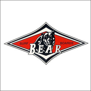 BEAR・ベアー 人気定番ステッカー MとＬの2枚セット ビッグウエンズデー