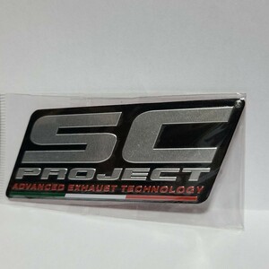 SC-PROJECT SCプロジェクト イタリア耐熱アルミステッカー 【即決】【送料無料】g