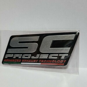 SC-PROJECT SCプロジェクト イタリア 耐熱アルミステッカー 【即決】【送料無料】r