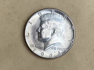 1円スタート　美品　アメリカ銀貨　ケネディー　1964年　純度90%