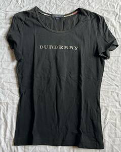 BURBERRY LONDON バーバリーロンドン 半袖 チェック柄 リヨセル Tシャツ 　1 S 定番　