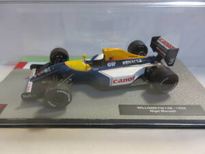 デアゴスティーニ F1マシンコレクション ウィリアムズ FW14B - 1992年 ナイジェル・マンセル WILLIAMS Nigel Mansell