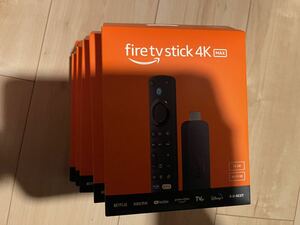 【5個セット！】【未開封】Fire TV Stick 4K Max(マックス)第2世代 | Fire TV Stick史上最もパワフル | 【2023年秋発売】