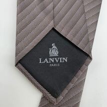 未使用 LANVIN PARIS ランバン ネクタイ 箱付き_画像6