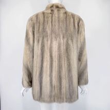 美品 Taiyo Mink AOYAMA TOKYO サファイヤファーコート/毛皮コート ミンク レディース _画像3