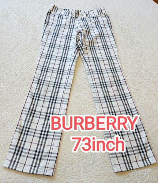 BURBERRY BLACK LABEL バーバリーブラックレーベル ノバチェック BURBERRY チェック 37インチ