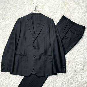  Comme des Garcons Homme GARCONS костюм выставить жакет брюки 2B тень полоса бизнес casual AD2007