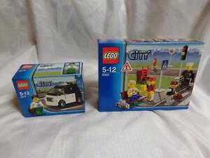 [未使用・未開封] レゴ LEGO 3177_City Small Car ＆ LEGO 8401_City Minifigure Collection Set セット [サイズ60]