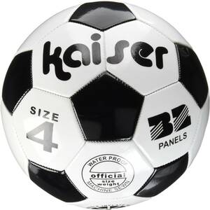 Kaiser(カイザー) PVC サッカー ボール 4号 KW-140 小学生用 練習用 レジャー ファミリースポーツ