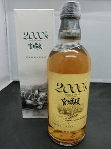 1 jpy ~*[ not yet . plug ]NIKKAnika single malt Miyagi .2000*s 2000~2009 year .. place limitation whisky 500ml 57% box attaching 