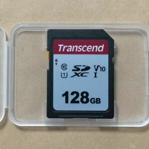 Transcend 128GB SDカード Class10 UHS-I V10 TS128GSDC300S トランセンド