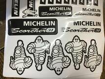 『MICHELIN Scorcher31』　 ステッカー　1シート　19枚　ミシュラン　★新品未使用品★①_画像4