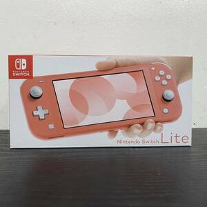 VV196 未使用 ゲーム機 Nintendo 任天堂 Switch Lite 本体 スイッチライト コーラル HDH-001 保証印なし BRARR スイッチライト