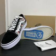 WW55 未使用 タグ付き VANS × HYSTERIC GLAMOUR 26.5cm ヒステリックグラマー V36CF HG オールドスクール BARRR old skool SEE NO EVIL_画像1