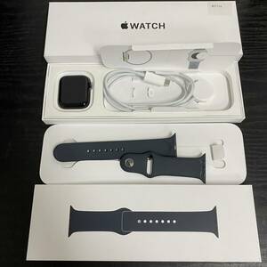 WW68 展示品 第2世代 アップルウォッチSE Apple Watch SE 44MM GPS MRE93J/A Midnight Al case/Mid SB M/L CREIJ Apple Watch SE 44mm