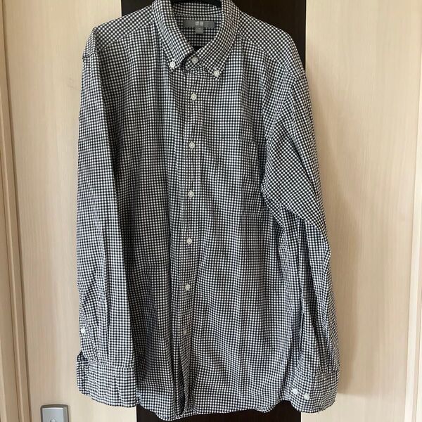 UNIQLO長袖シャツ チェック柄 古着