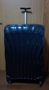「Samsonite」サムソナイト コスモライト スピナー81 123L キャリーケース スーツケース ネイビー 中古品 