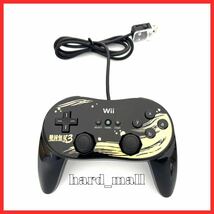 【希少品】美品 純正品 NINTENDO Wii クラシックコントローラ PRO 任天堂 ニンテンドー 特製 クラシックコントローラー 戦国無双3 動作品_画像1