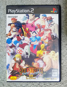 PS2 soft Street Fighter Ⅲ 3rd STRIKE postage included 