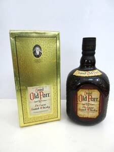 ■Grand Old Parr12年■グランド オールドパー■オールドパー12年■スコッチウイスキー■アルコール度数43％■1000ml■未開栓■箱付き