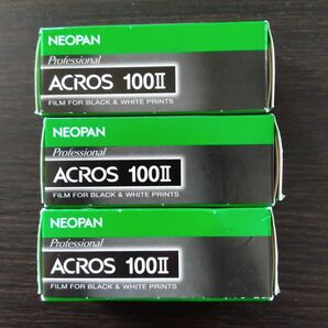 FUJIFILM ACROS Ⅱ 120フィルム 期限切れ　アクロス Ⅱ