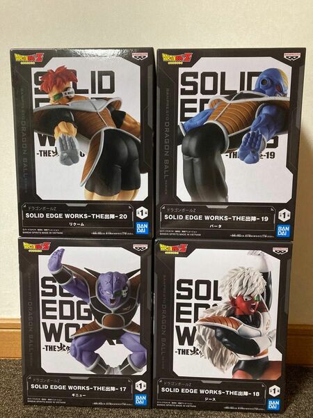 ドラゴンボールZ SOLID EDGE WORKS-THE出陣-ギニュー ジース バータ リクーム