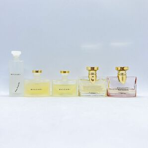 BVLGARI ブルガリ　プールファム　ローズエッセンシャル　オードパルファム　オードトワレ　5ml ミニ 香水