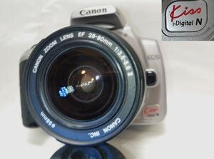 ★★快調！美品★★CANON キヤノン EOS KISS N 28-80mm II★完動品★