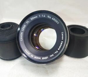 ★美品★CANON キヤノン FL 50mm F1.4 II★完動品★