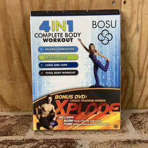 [5-4]輸入DVD二枚組 BOSU 4 IN 1 Complete Body Workout +Explode cross training【送料一律297円】