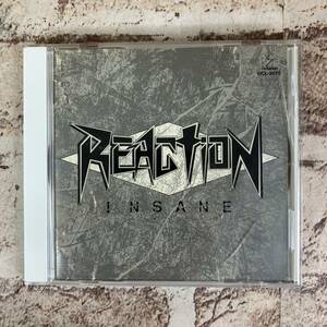  [5-303] CD リアクション インセインREACTION INSANE 発狂 洋楽【送料一律297円】