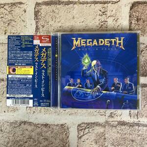 [5-361]SHM-CD MEGADETH メガデス RUST IN PEACE ラスト・イン・ピース 帯付【送料一律297円】