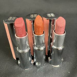 [5-446] cosme GIVENCHY rouge ji van si.sia- bell bed 3 color 18/38/52 set [ uniform carriage 297 jpy ]