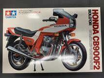 【中古品】プラモデル TAMIYA タミヤ 1/12 オートバイシリーズNO.7 / HONDA ホンダ CB900F2 ボルドール 部品一部欠品 / RSY15_画像1