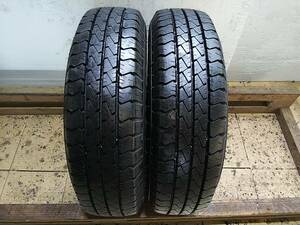 T943 145R12LT 6PR Goodyear CARGO PRO 冬Tires 溝有り良品 中古Must sell2本SET 法person向け送料安