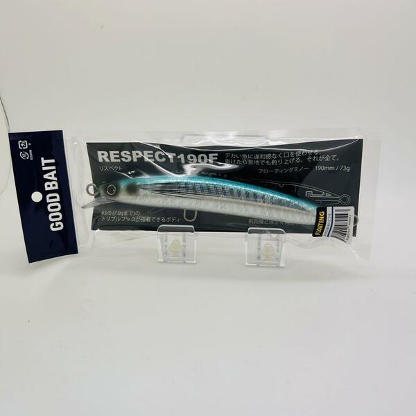 新品 GOOD BAIT グッドベイト RESPECT190F リスペクト190F RESPECT リスペクト トビウオ シーバス アカメ ショアGT ルアー