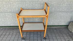  редкий товар Tendo Mokko Tendo Wagon щеки материал Vintage Vintage Showa Retro 70 годы 