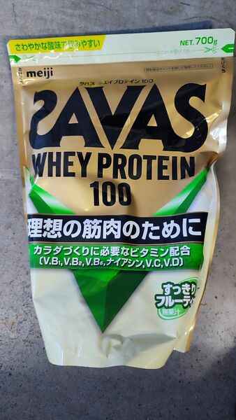  ザバス　ホエイプロテイン100　すっきりフルーティー風味　7 ウエルネス プロテイン SAVAS