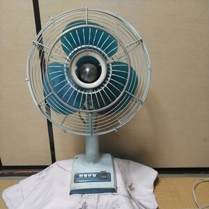  Showa Retro National вентилятор NATIONAL ELECTRIC FAN TYPE 30EC